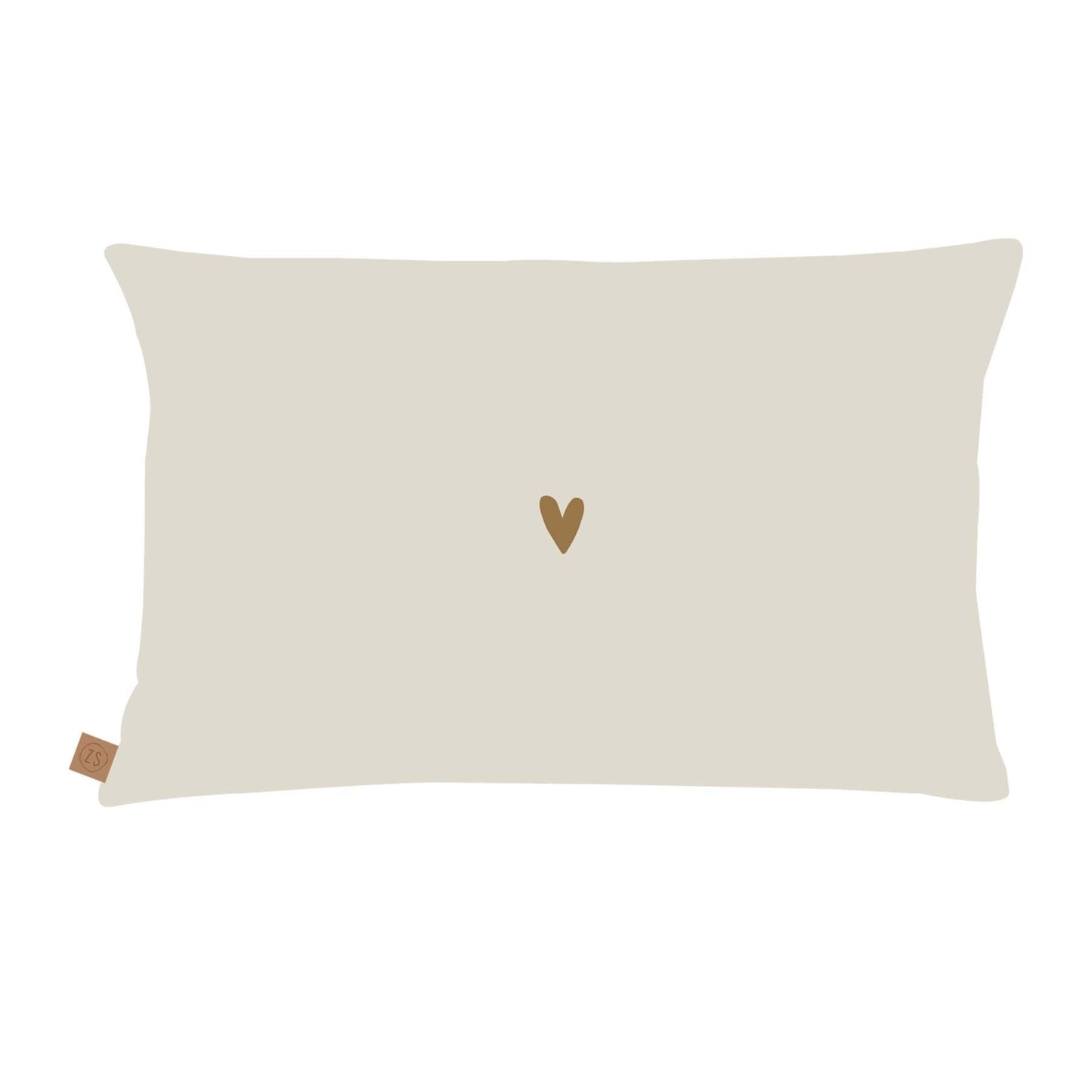 Zusss kussen hartjes | 50x30cm | Linnen