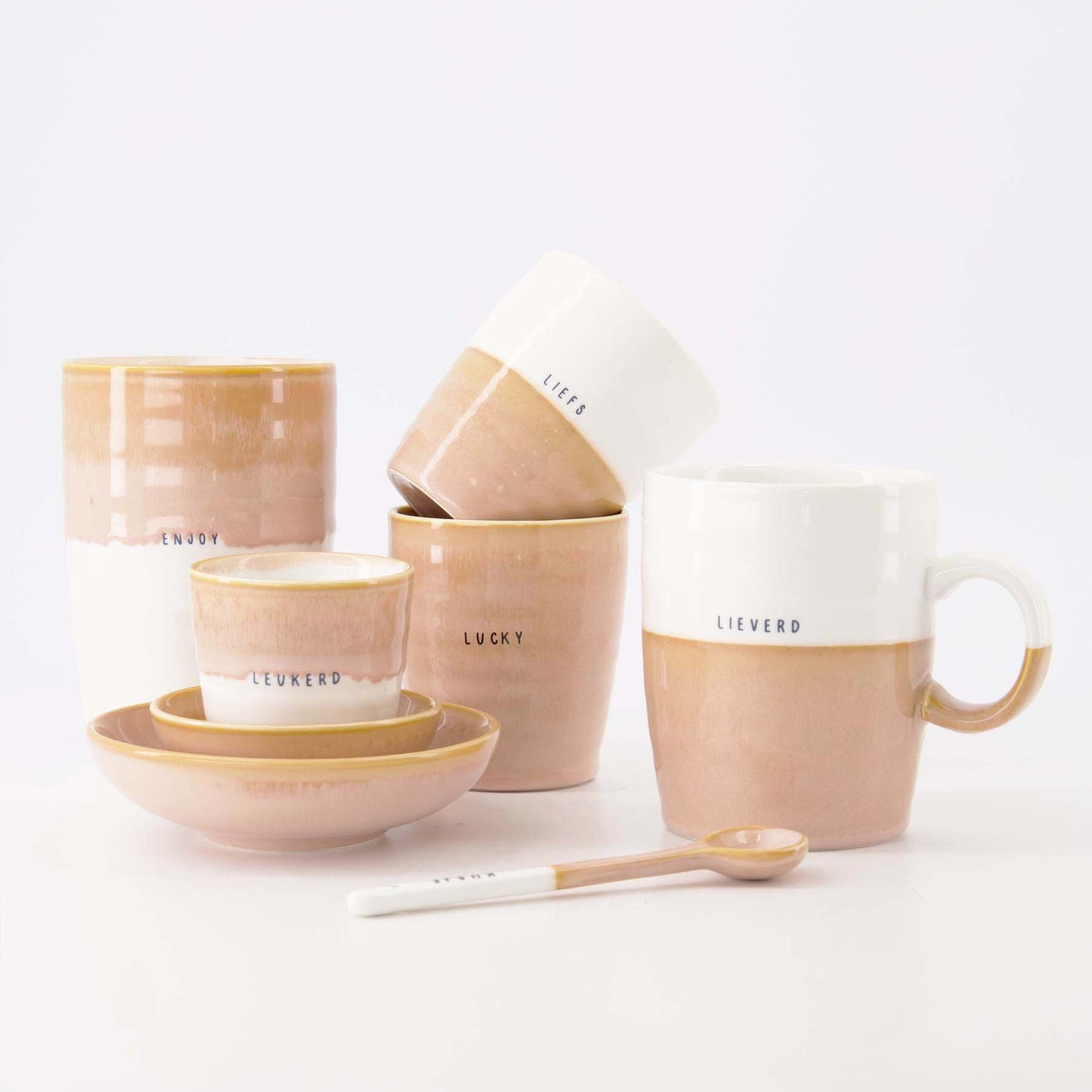 Koffiemok | Lucky | Roze