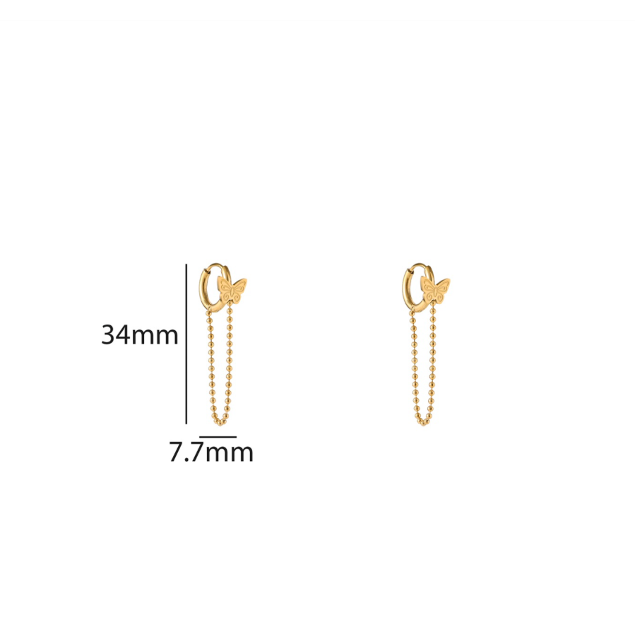 Butterfly Hoop E5298-2