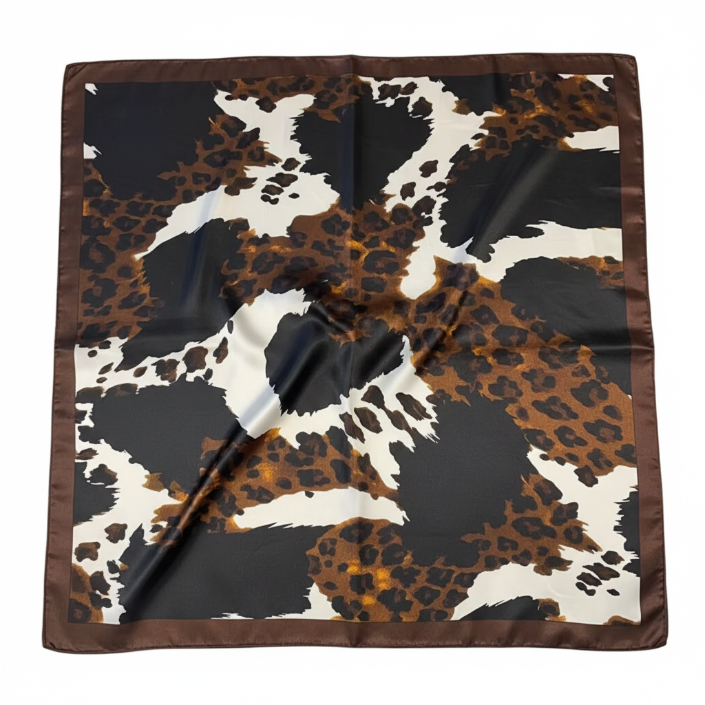 Carré Sjaaltje Wild Mocha