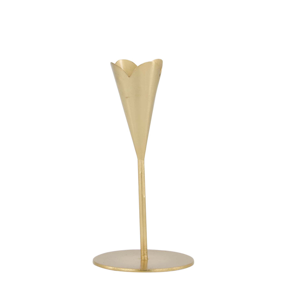 Kandelaar Metaal Hartje S Goud