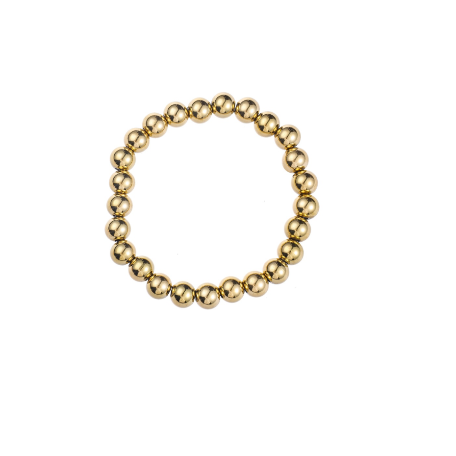 Bracelet | Balsy | 8mm 14K | B4205-2 | Day&Eve | Stainless steel