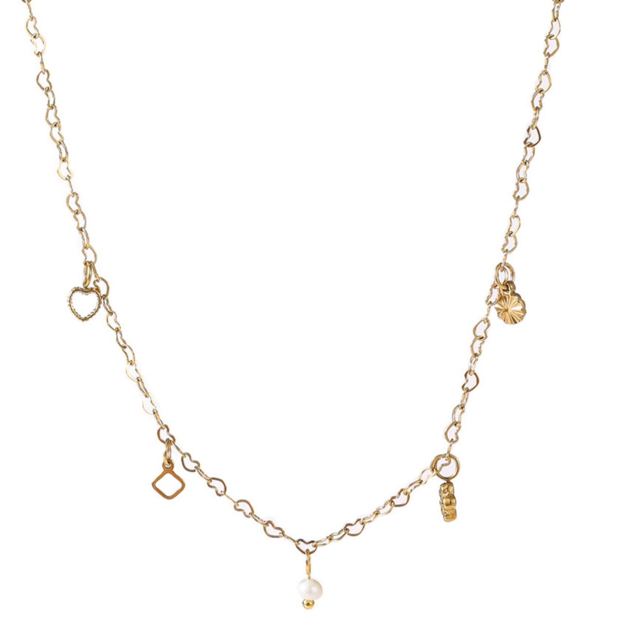 Necklace | Cute pendants | 14K | N56034-2 | Day&Eve | Stainless steel