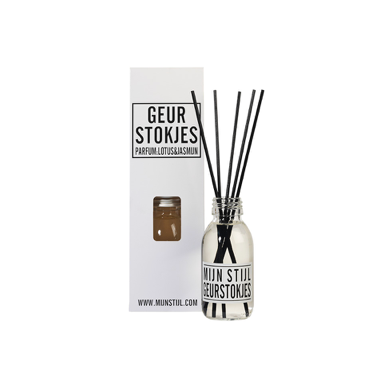 MIJN STIJL | Geurstokjes | Lotus & Jasmijn | 100ml