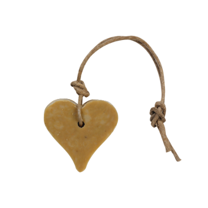 MIJN STIJL | Zeephanger | Hart | Argile jaune | Lotus Jasmijn | 55 gram