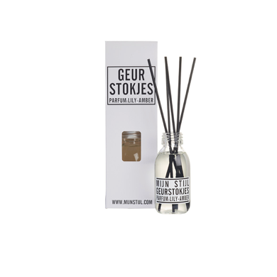 MIJN STIJL | Geurstokjes | Lily Amber | 100ml
