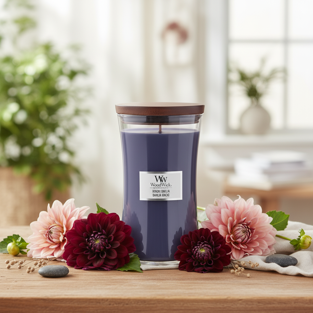 WoodWick | Large Candle | Hinoki Dahlia
