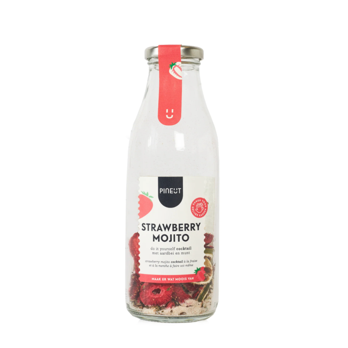 DIY Cocktail | Strawberry Mojito | Bottle | BIO