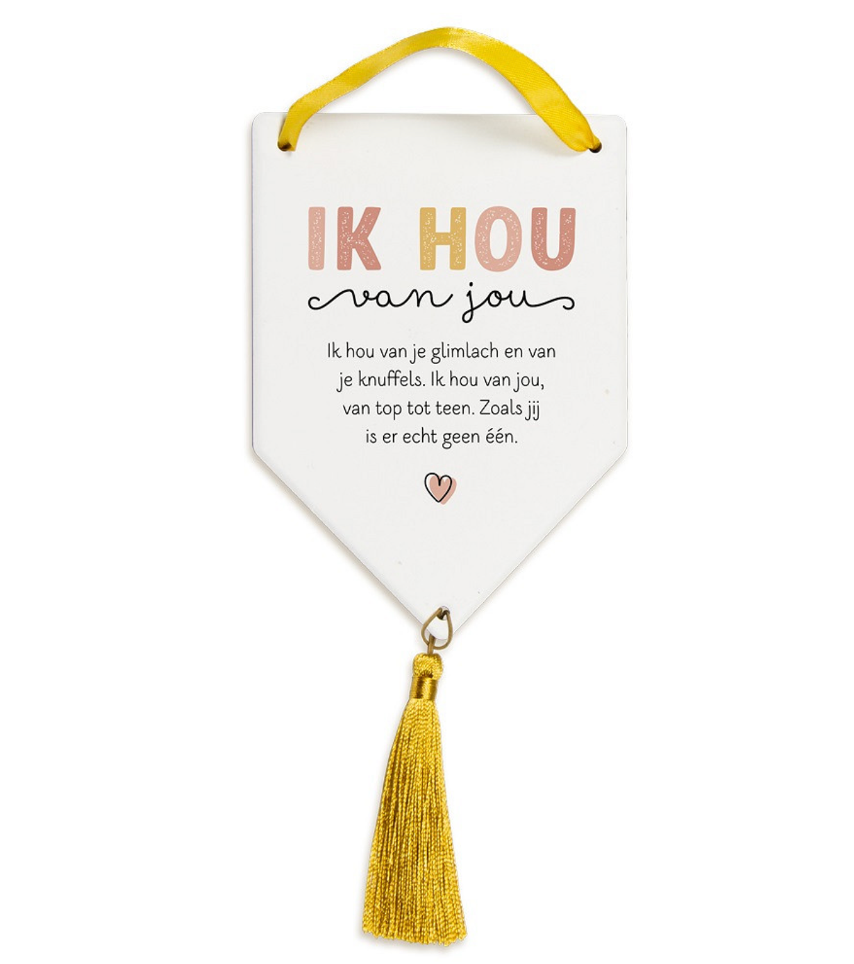 Tassel Deco Groot Ik hou van jou
