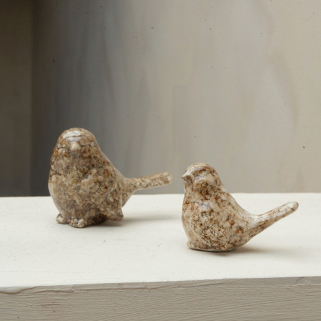 Deco bird kiki | set van 2