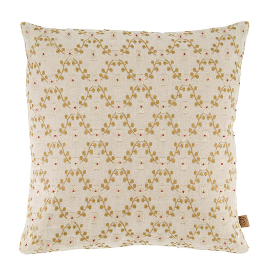 Zusss | Kussen Wieber | Bloem Borduur | 45x45cm