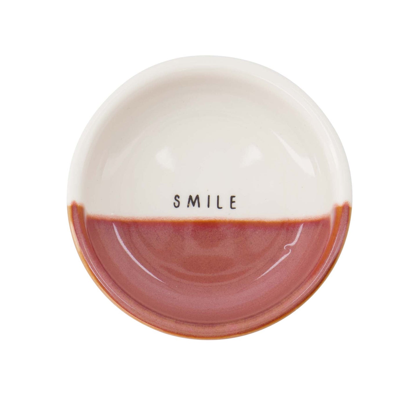 Zusss | Dipschaaltje Smile | Wit- Burgundy
