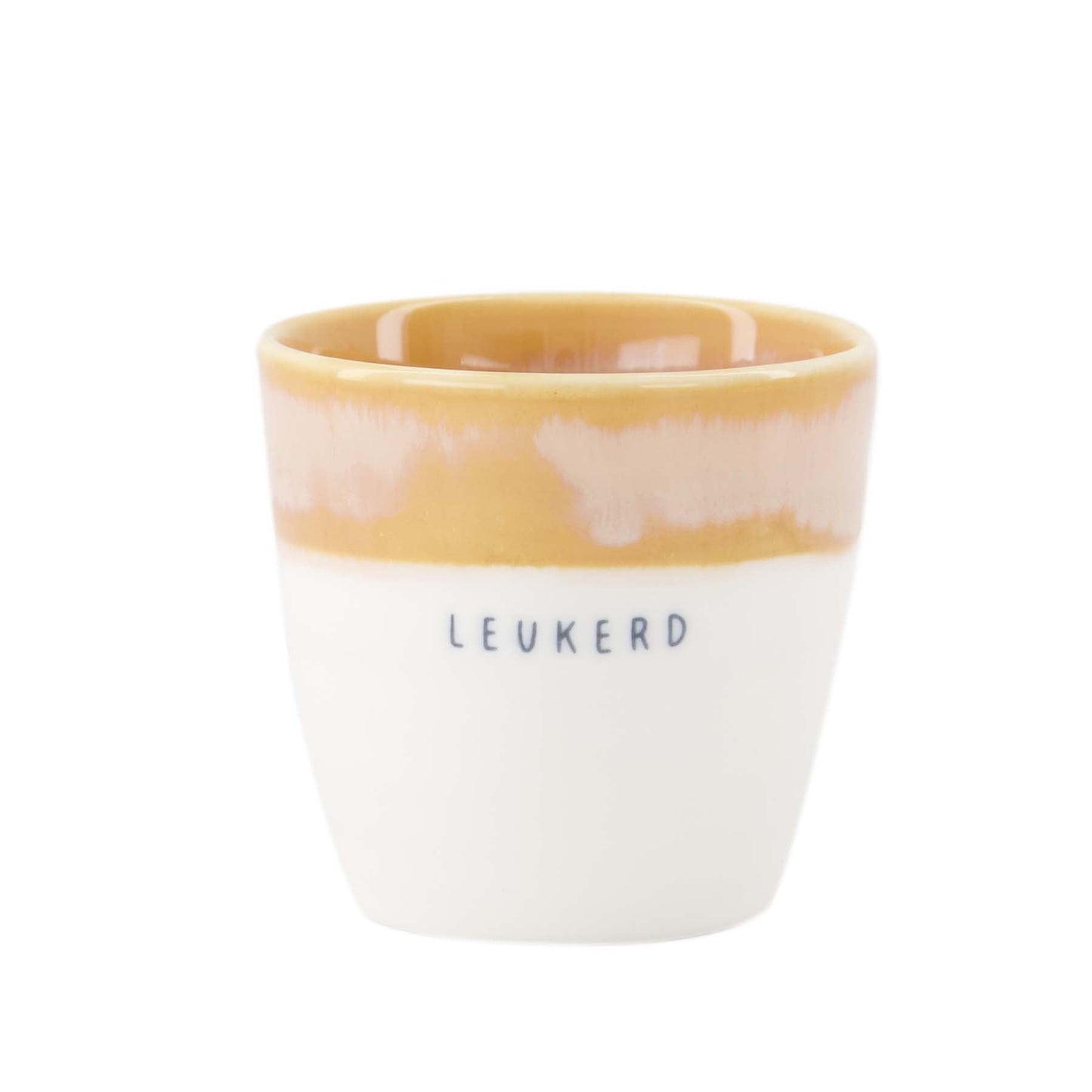 Espressomok | Leukerd | Wit-Roze