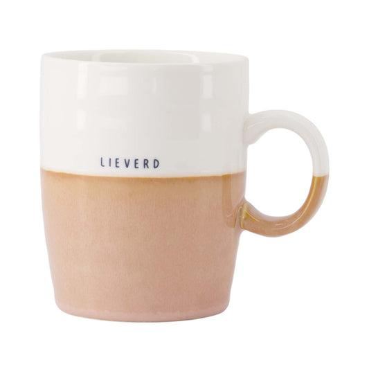 Theemok | Lieverd | Wit-Roze