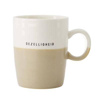 Zusss | Theemok Gezelligheid | Wit - Zand