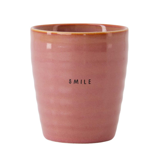 Zusss | Koffiemok | Smile | Burgundy