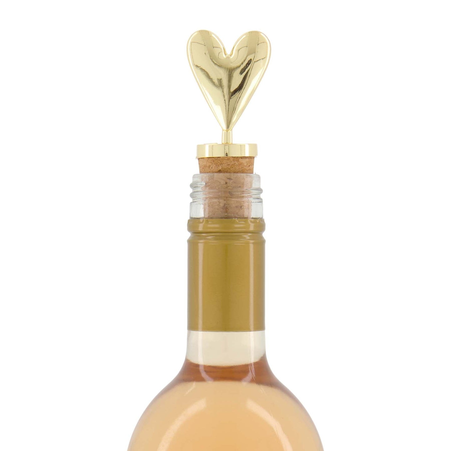 Zusss | Wijnstopper | Hartje | Goud