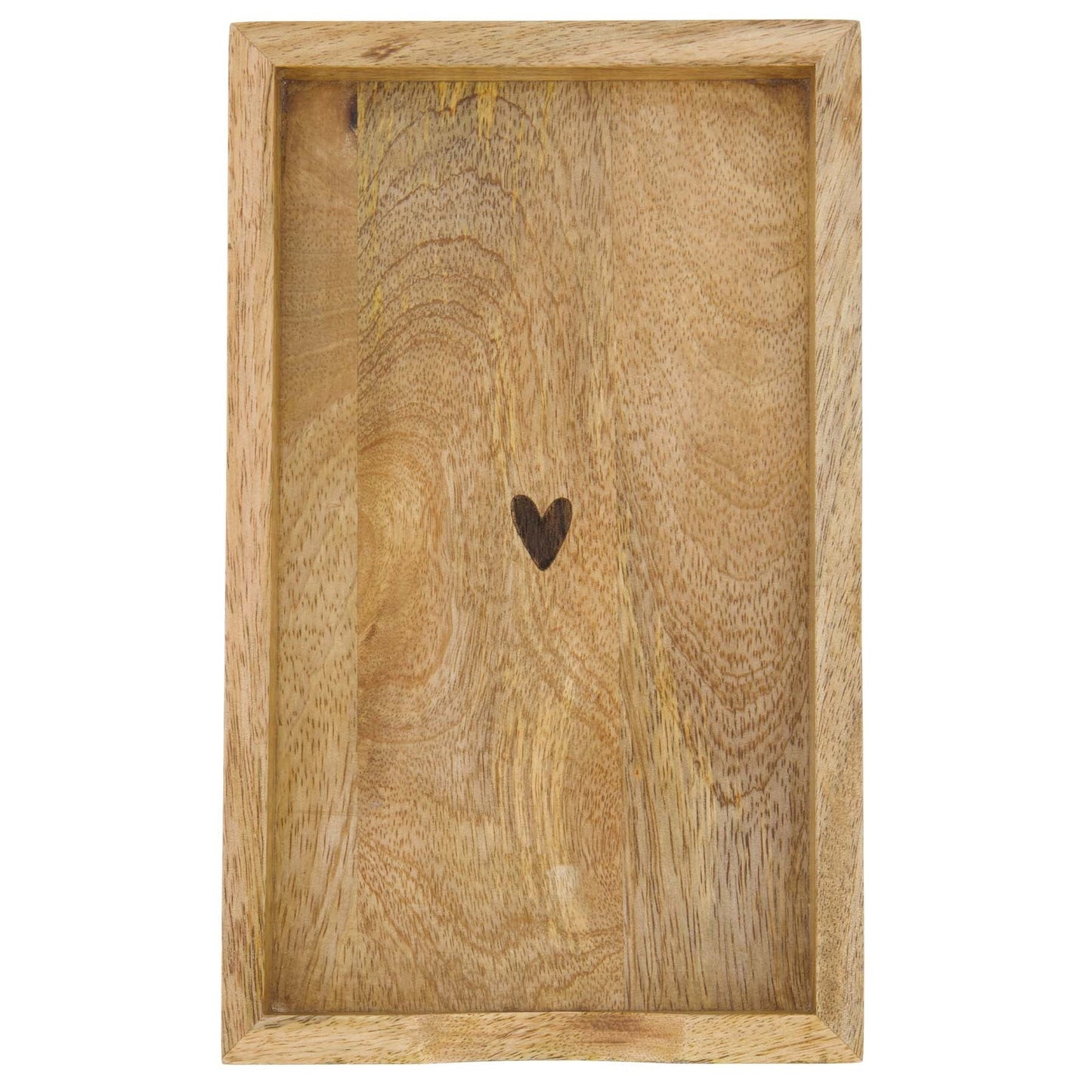 Zusss | Servethouder hout hartje | 11x20cm