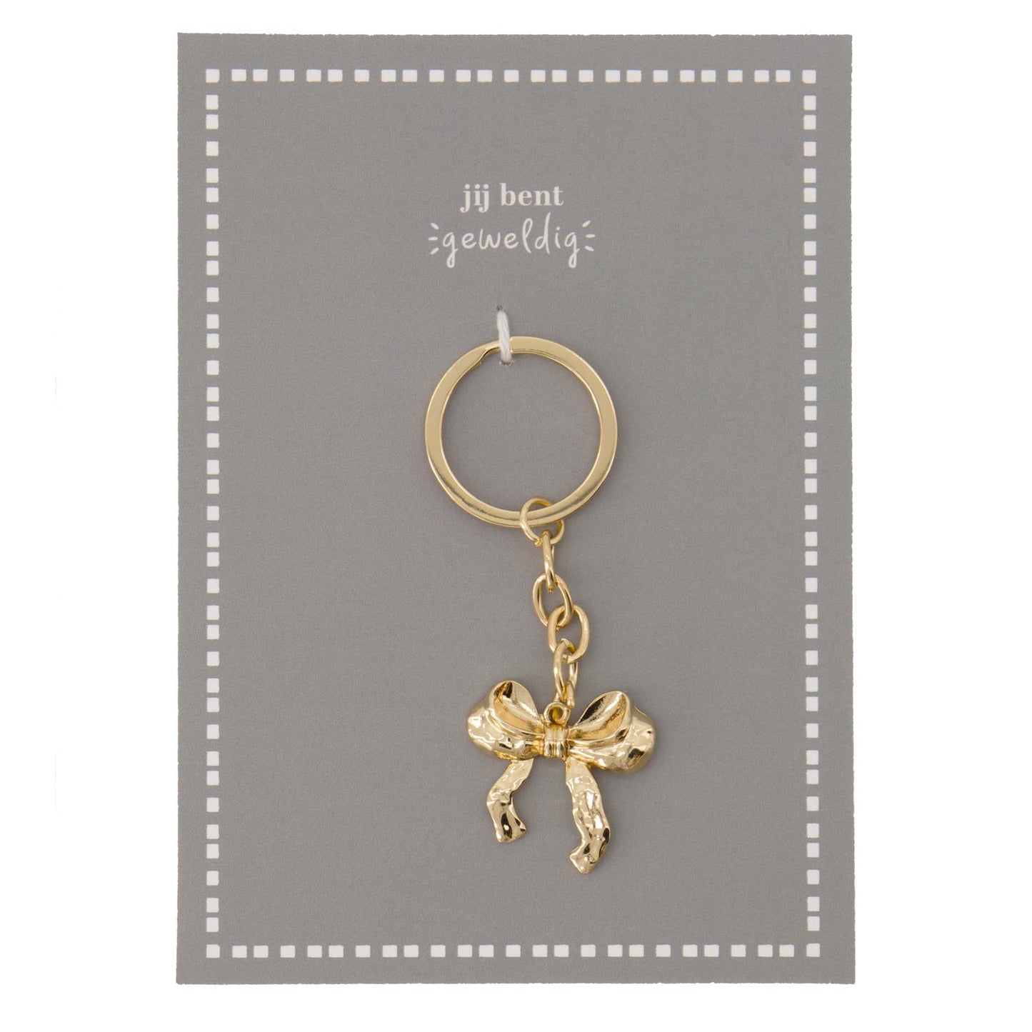 Ansichtkaart | Sleutelhanger Strik