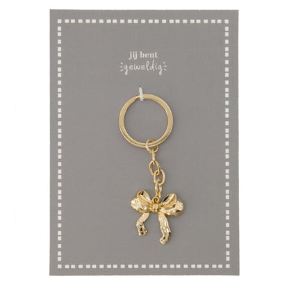 Ansichtkaart | Sleutelhanger Strik