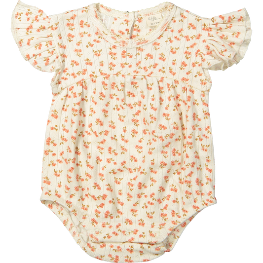 Riffle Amsterdam | Romper Lisa ss | Pointelle blossom