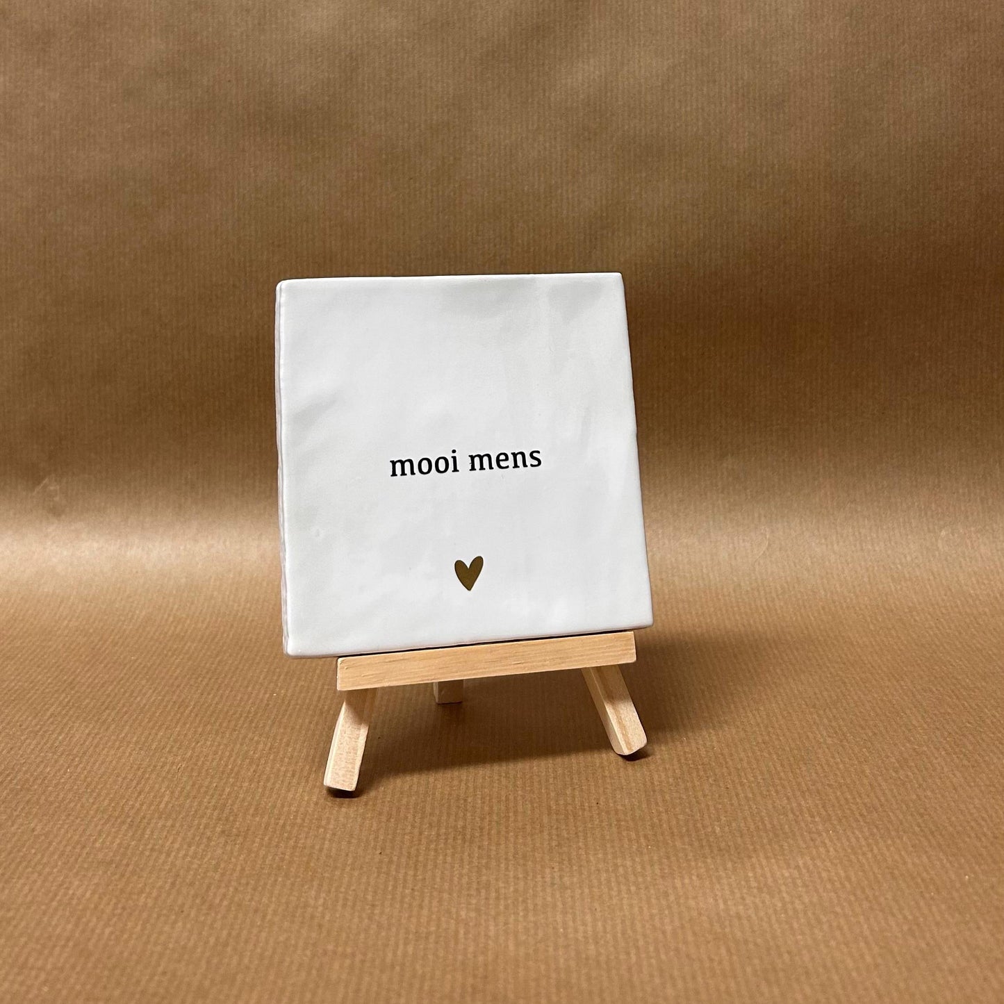 Tegeltje | Mooi mens