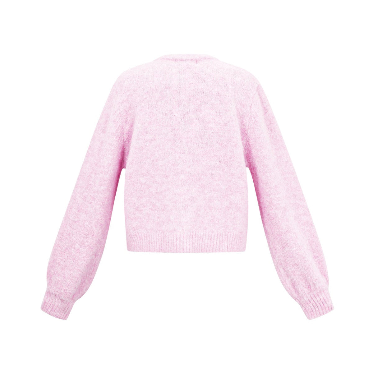 Gebreid vest | Licht Roze