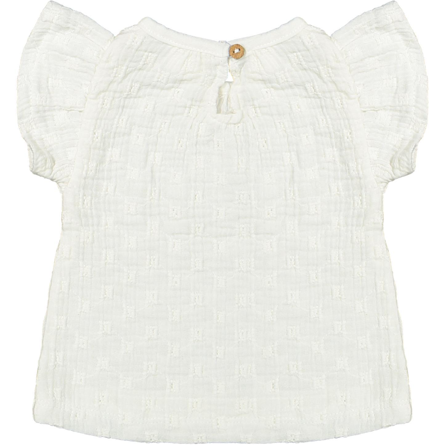 Riffle Amsterdam | T-shirt Joan | Woven white embroidery