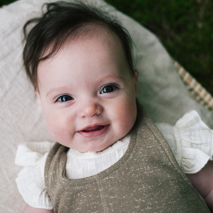 Riffle Amsterdam | Romper Lisa | Woven white embroidery | 50 New born