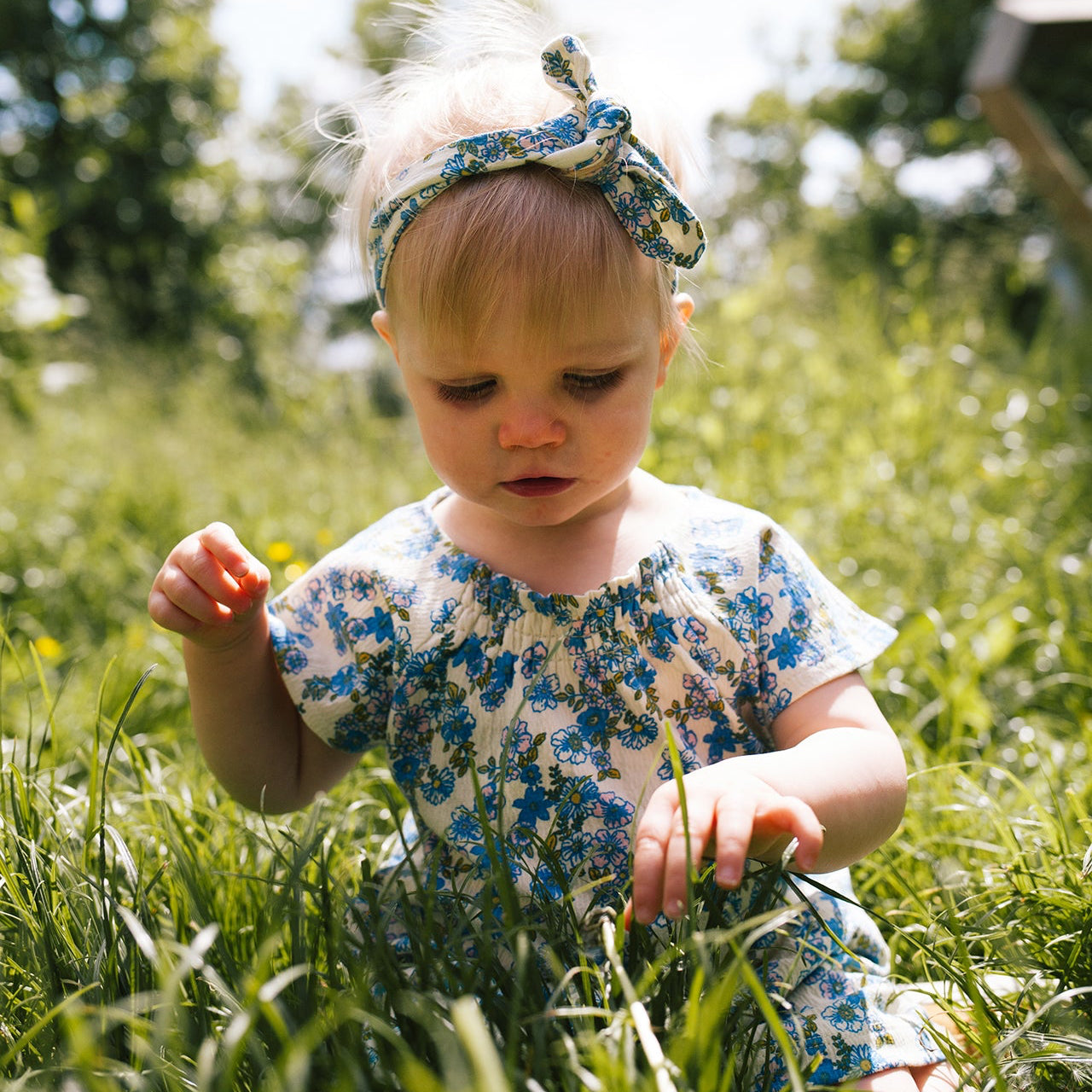 Riffle Amsterdam | Dress Aline aop | Flower | 50 New born