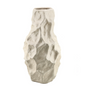 Aardewerk vaas unique beige L