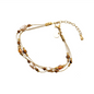 Armband 3 lines Brown B56332-2 