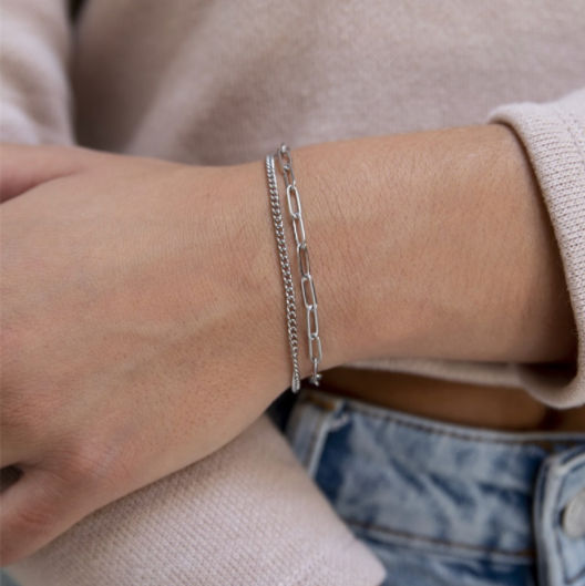 Armband Double chain B1251-1 