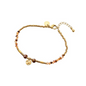 Armband One Petal Brown B56334-2 