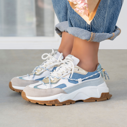 DWRS Sneaker | Bonney Denim | Champagne-Jeans