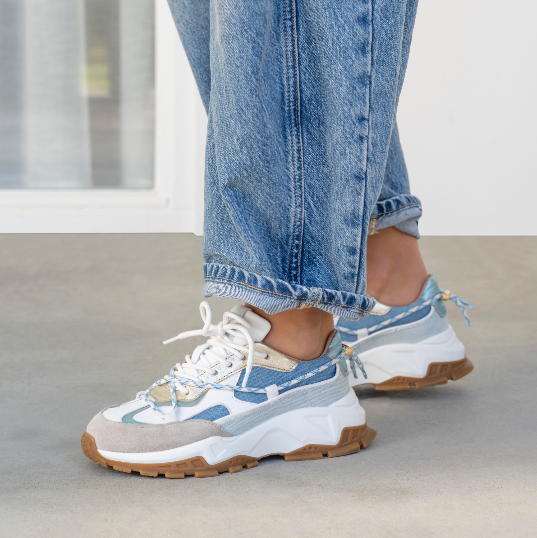 DWRS Sneaker | Bonney Denim | Champagne-Jeans