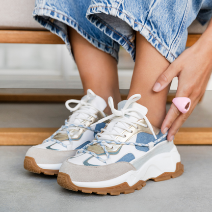 DWRS Sneaker | Bonney Denim | Champagne-Jeans