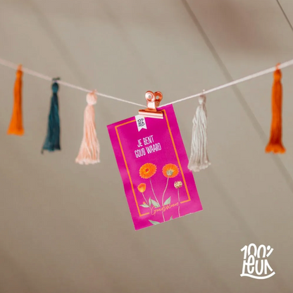 Bloemenzaadjes | Je bent goud waard | Goudsbloem-1