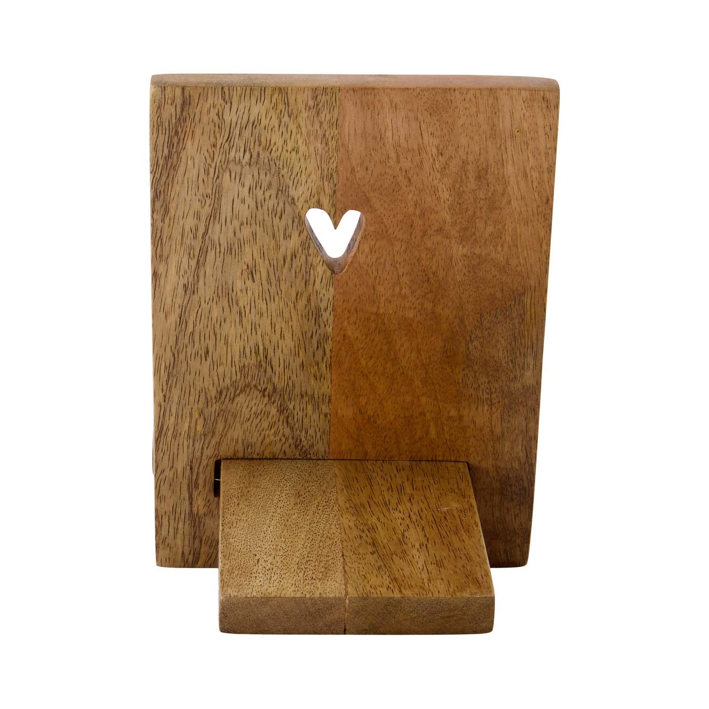 Boekenstandaard Mangohout | Hartje-2