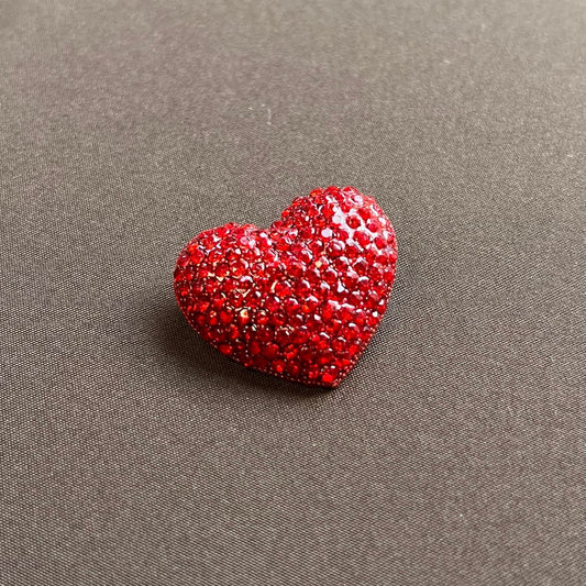 Broche Red Heart BR568-2