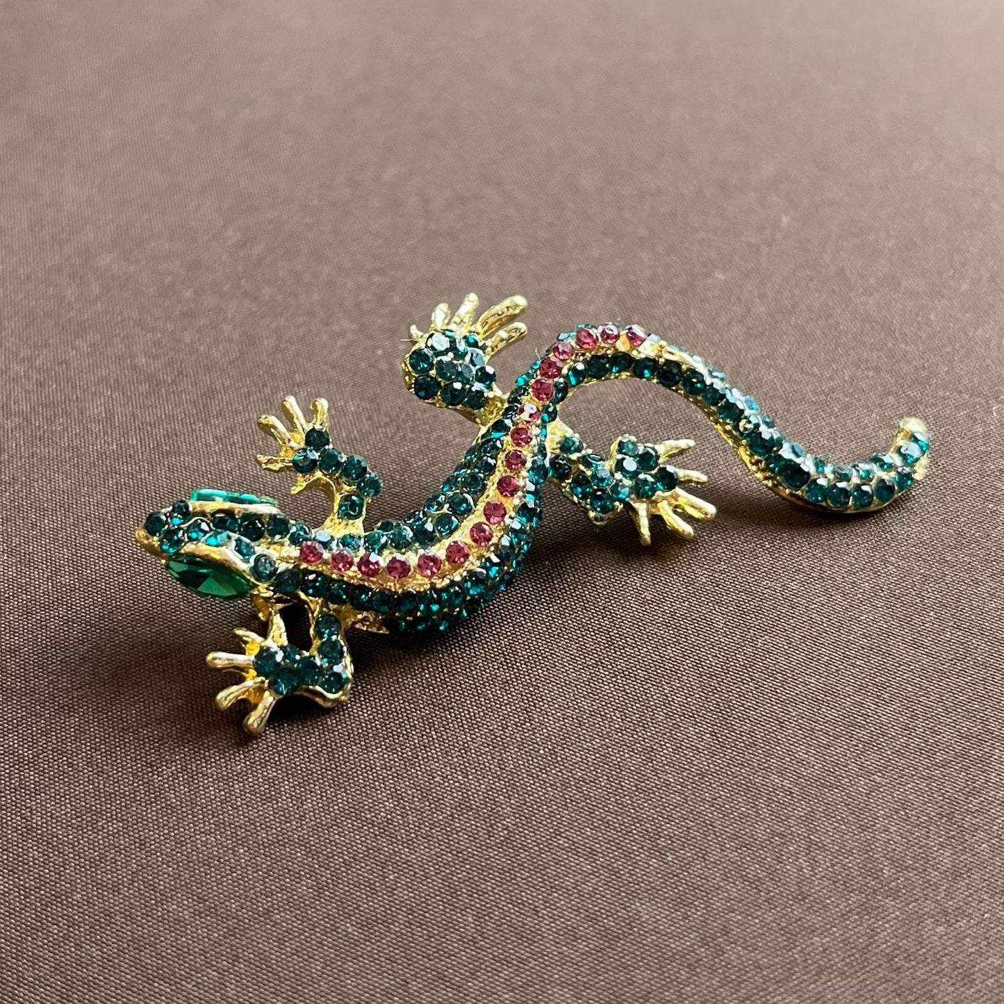 Broche Sparkly Lizard BR588-2