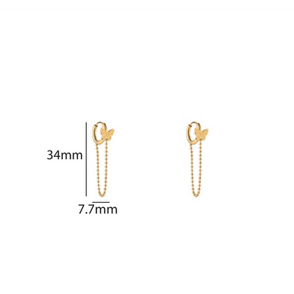 Butterfly Hoop E5298-2