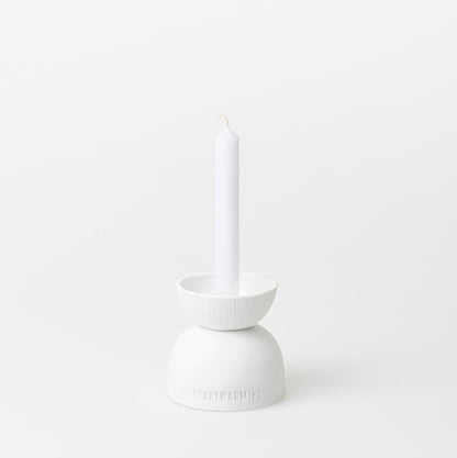Candle holder heartwarming