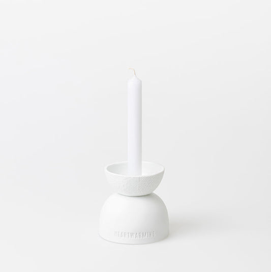Candle holder heartwarming