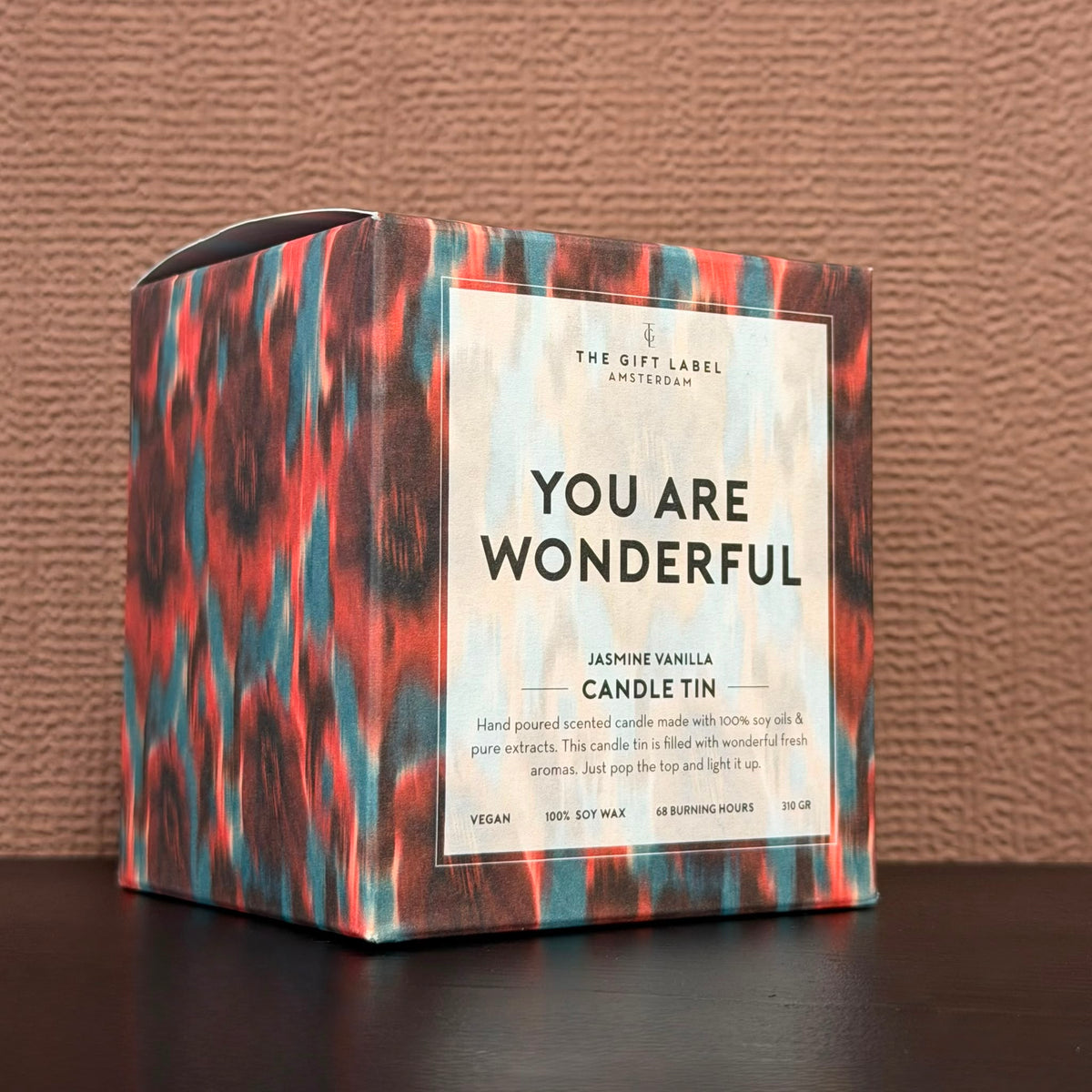 Candle tin You are wonderful 310gram
