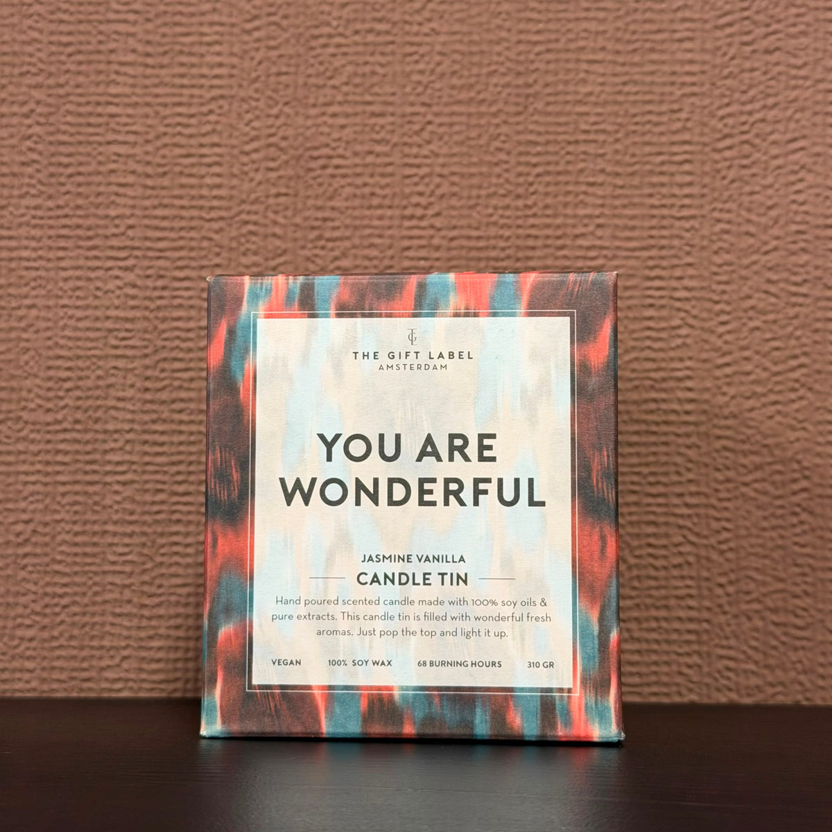 Candle tin You are wonderful 310gram