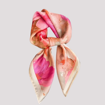 Carré Sjaaltje Blush Bloom