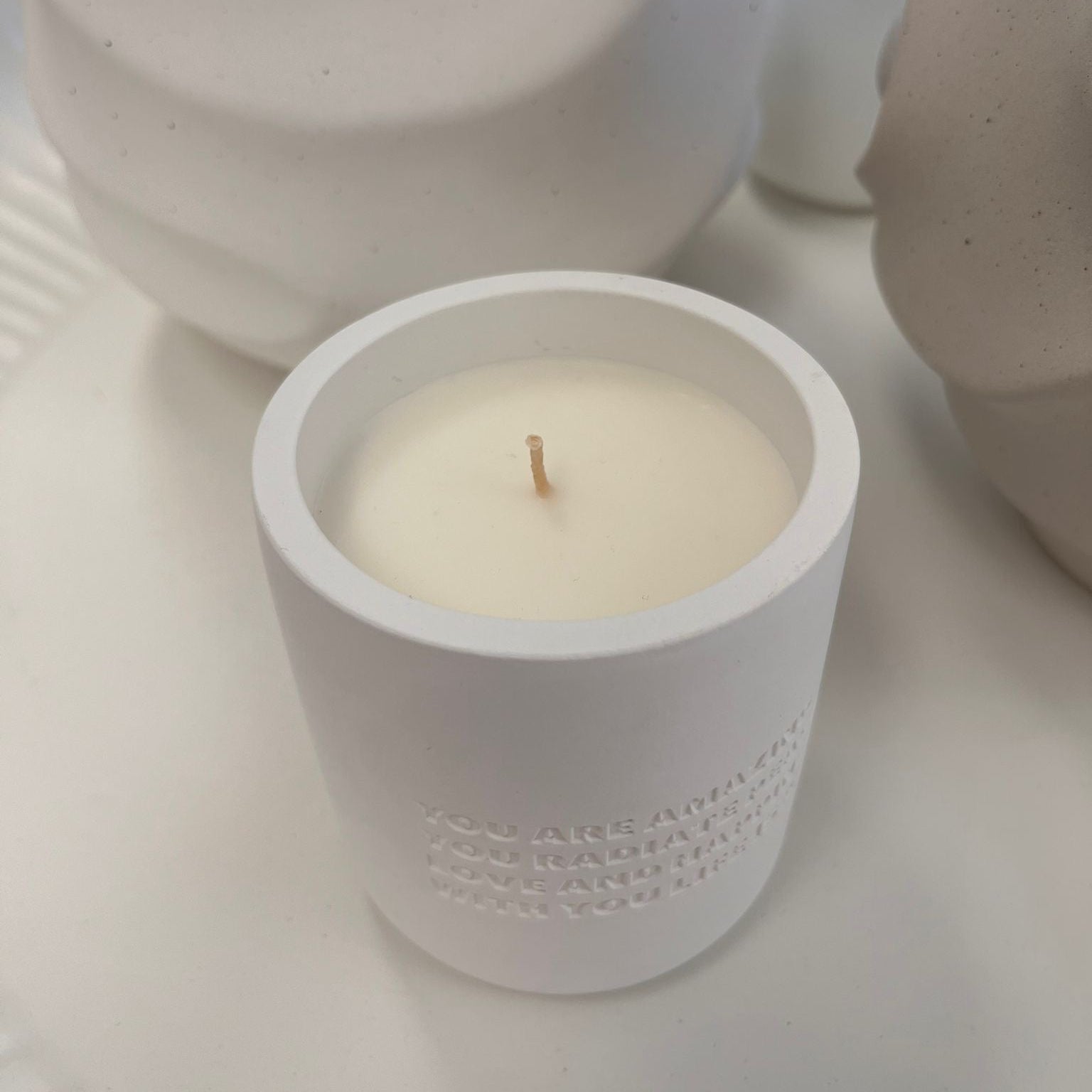 Cemented Candle | You are amazing2