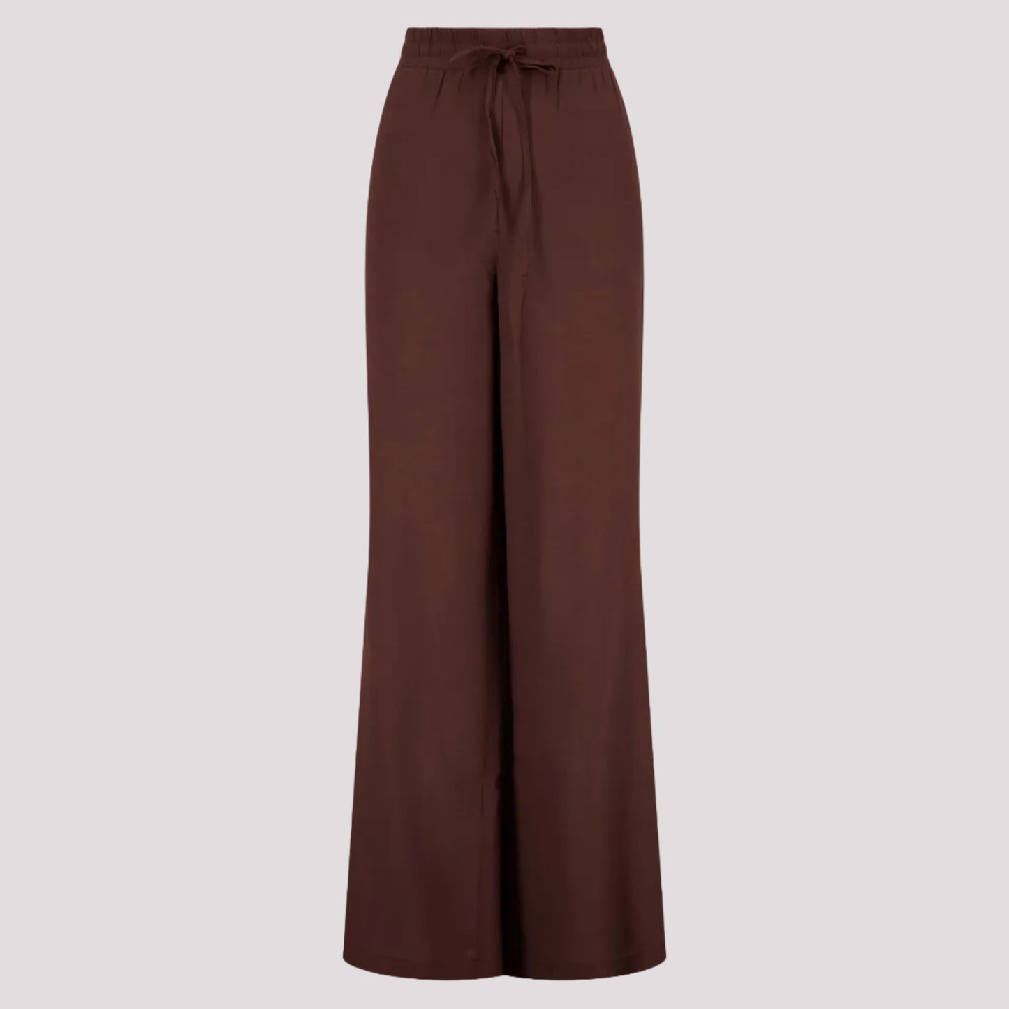 Crincle broek bruin