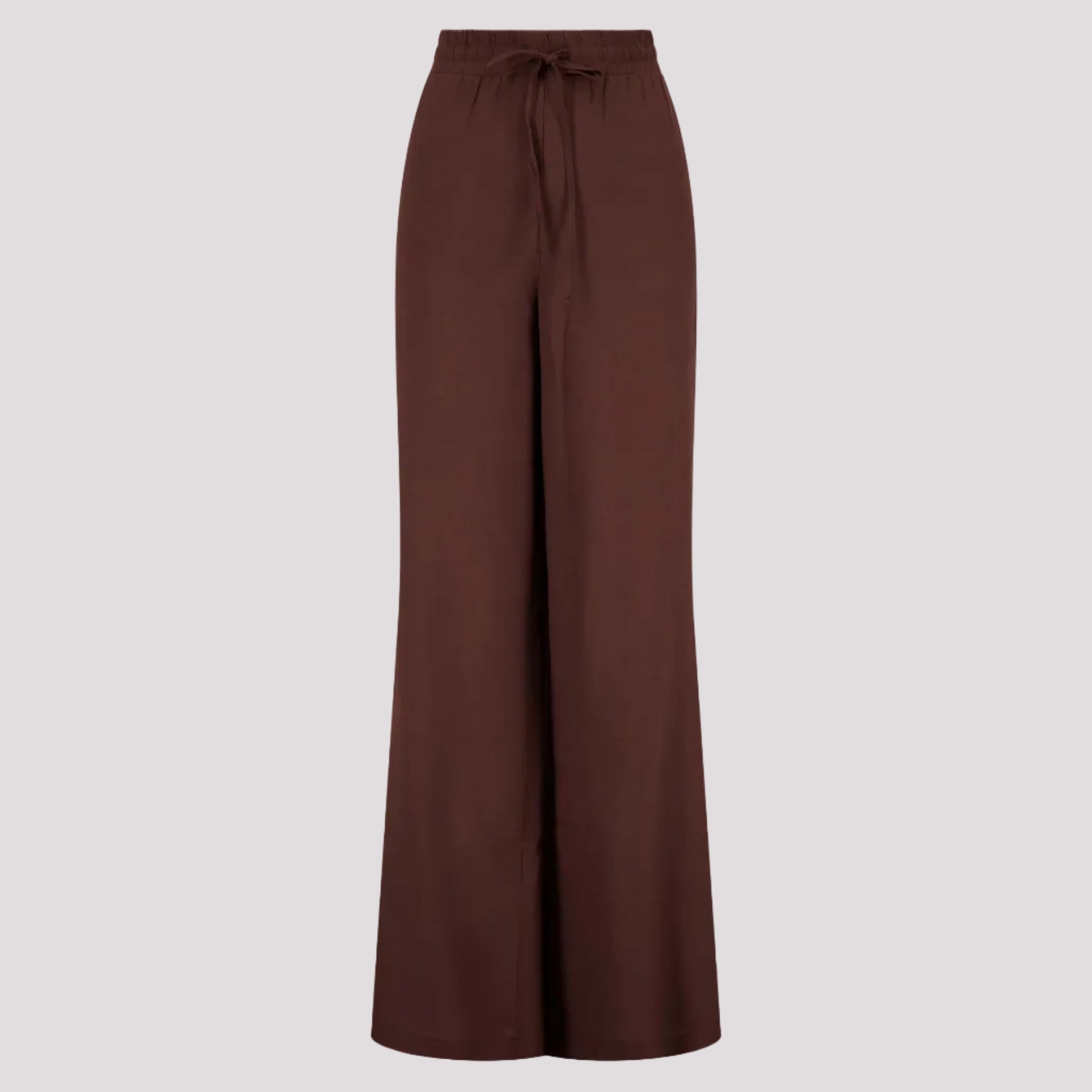 Crincle broek bruin